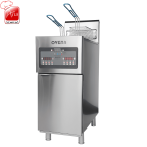 سرخ کن صنعتی مبله دو سبده گازی